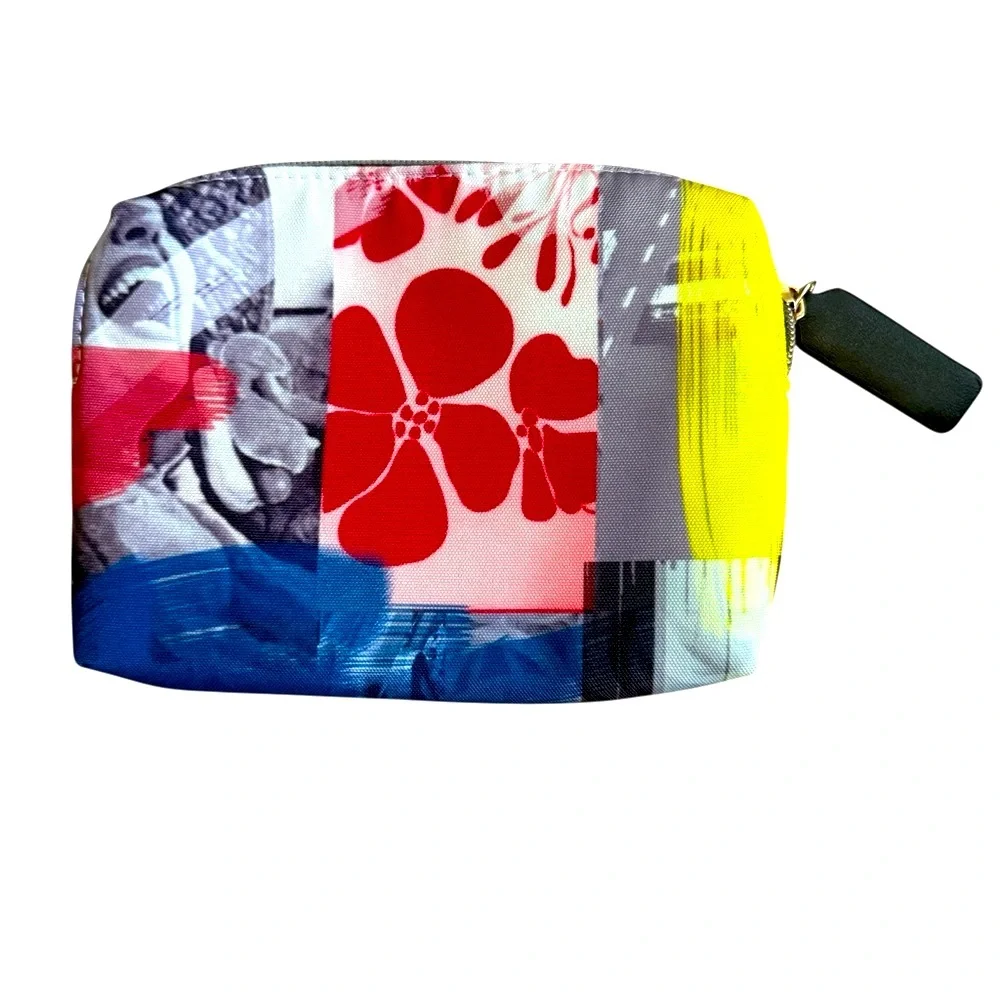 Hayward Multicolor Graphic Pouch Cosmetic Bag
